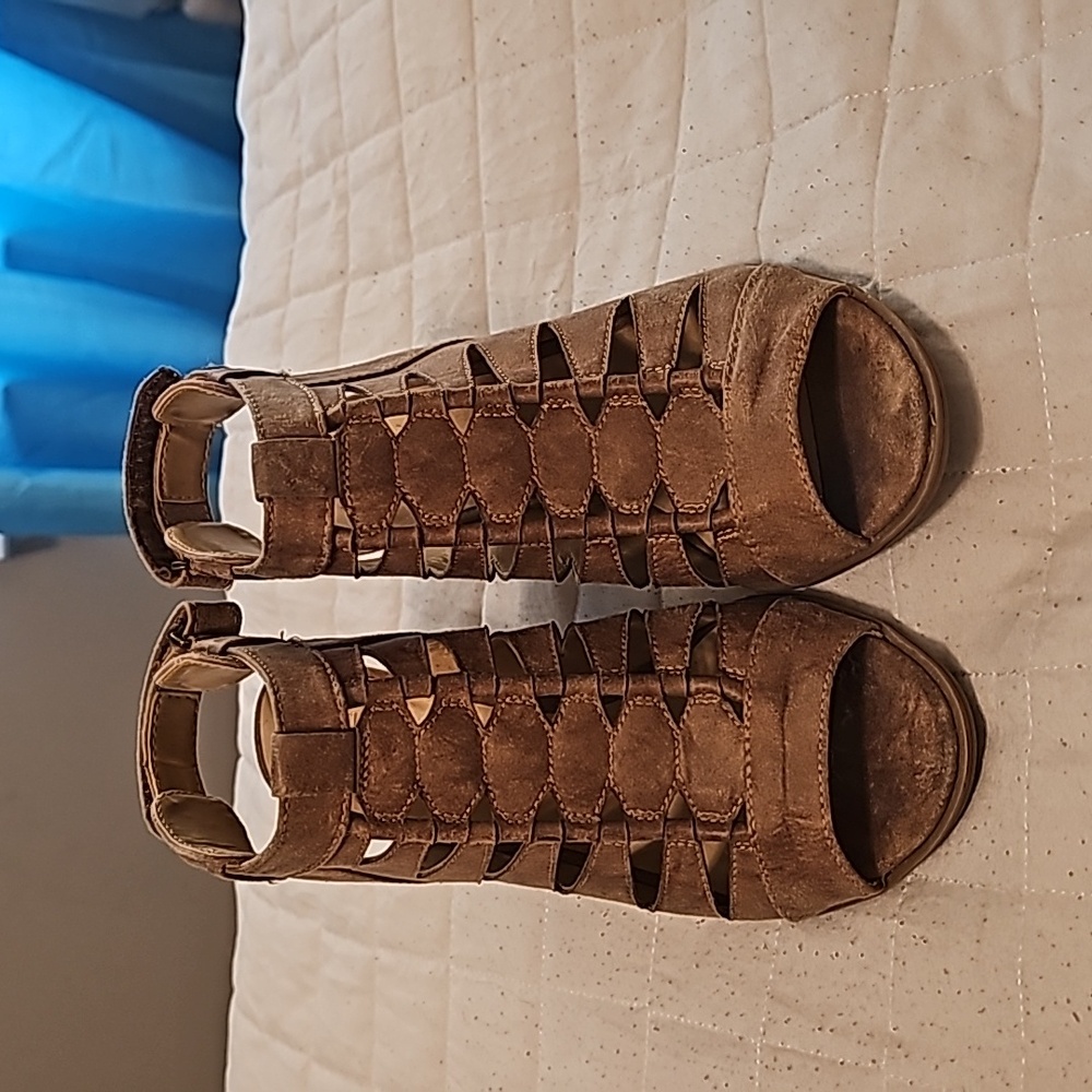 Naturalizer open toe breathable ladies shoes
